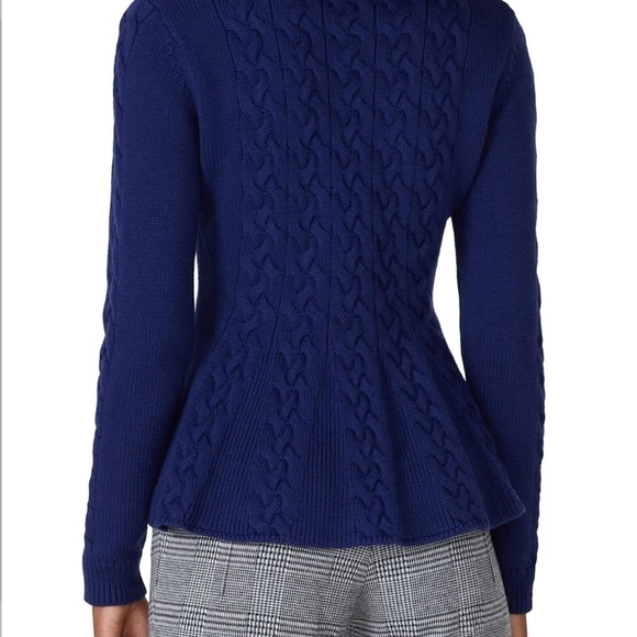 Jason Wu Collective
Blue Peplum Sweater size medium - Picture 3 of 8